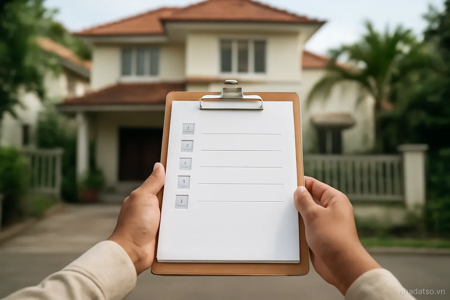 Danh sách kiểm trước khi mua
