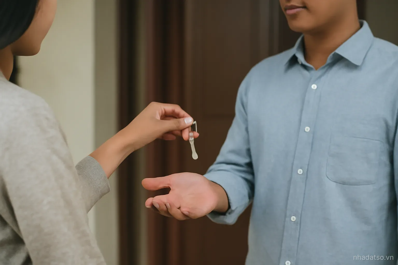 Nhận bàn giao nhà đất